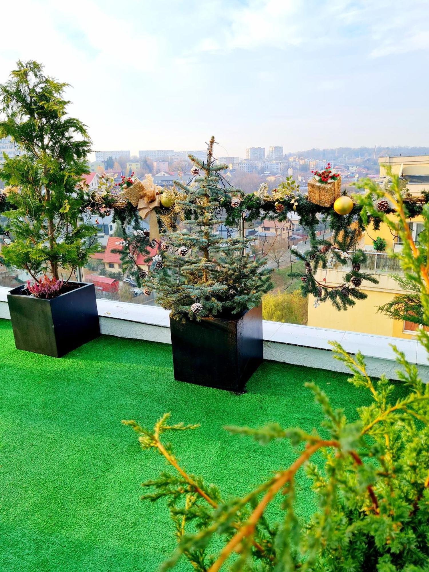 Apartmán Penthouse Aeroport Iasi Exteriér fotografie