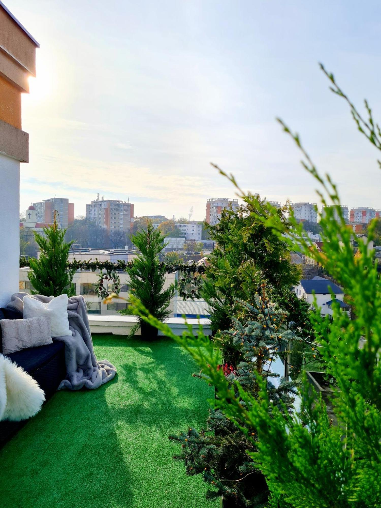 Apartmán Penthouse Aeroport Iasi Exteriér fotografie