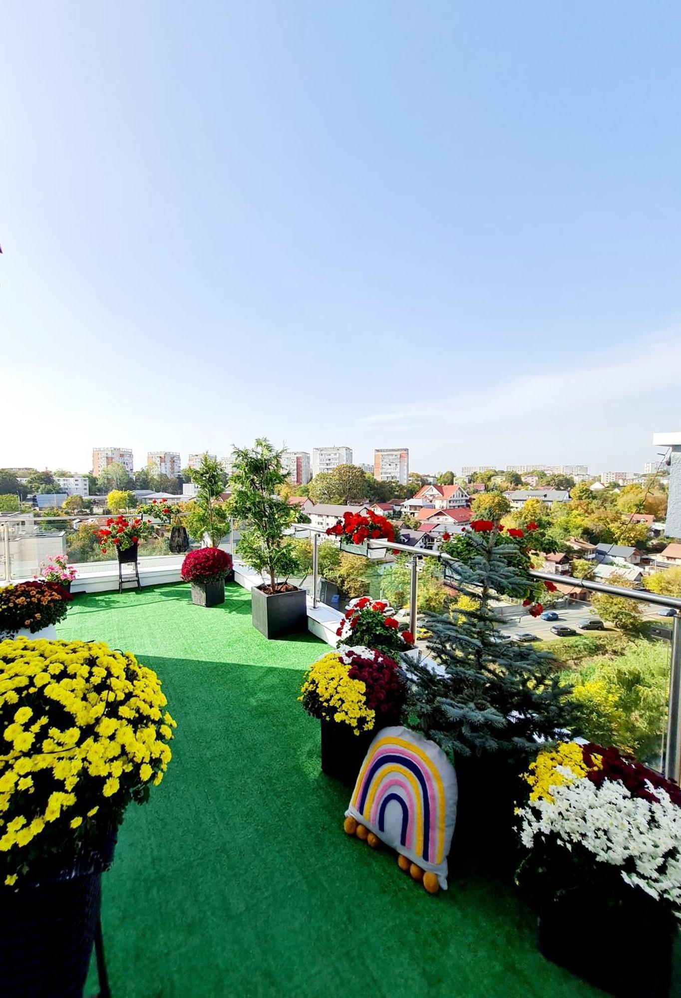 Apartmán Penthouse Aeroport Iasi Exteriér fotografie