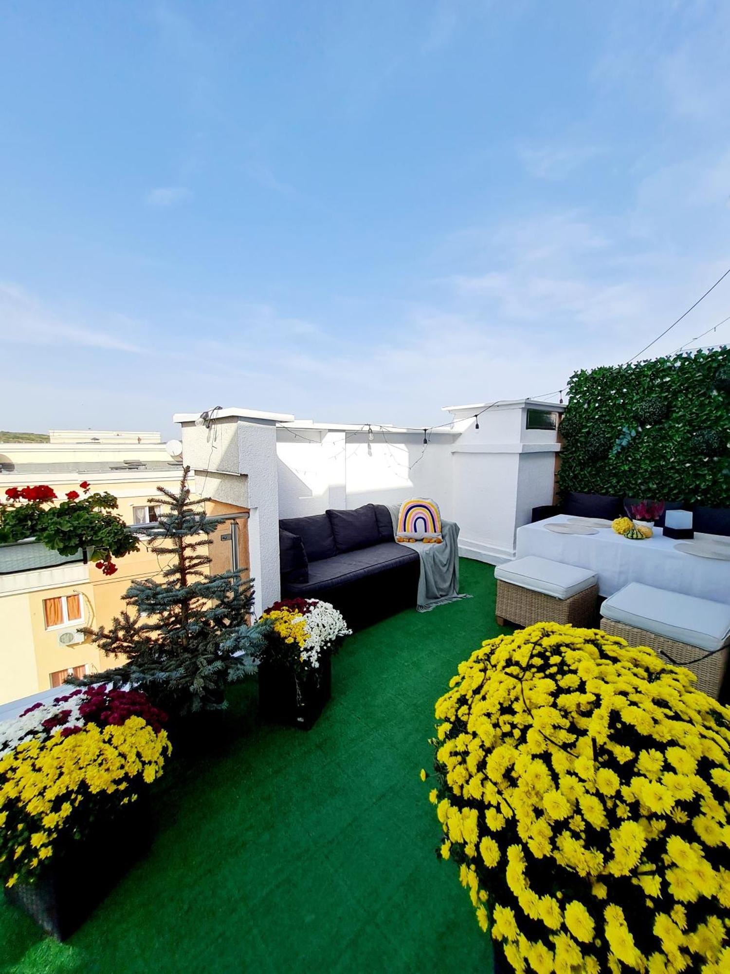 Apartmán Penthouse Aeroport Iasi Exteriér fotografie