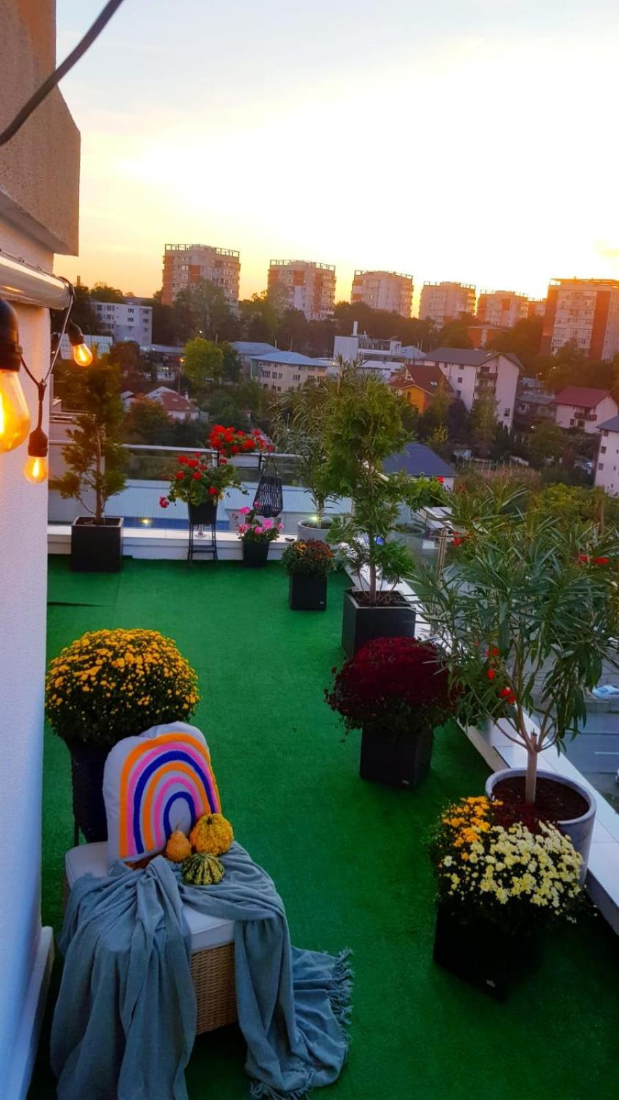 Apartmán Penthouse Aeroport Iasi Exteriér fotografie