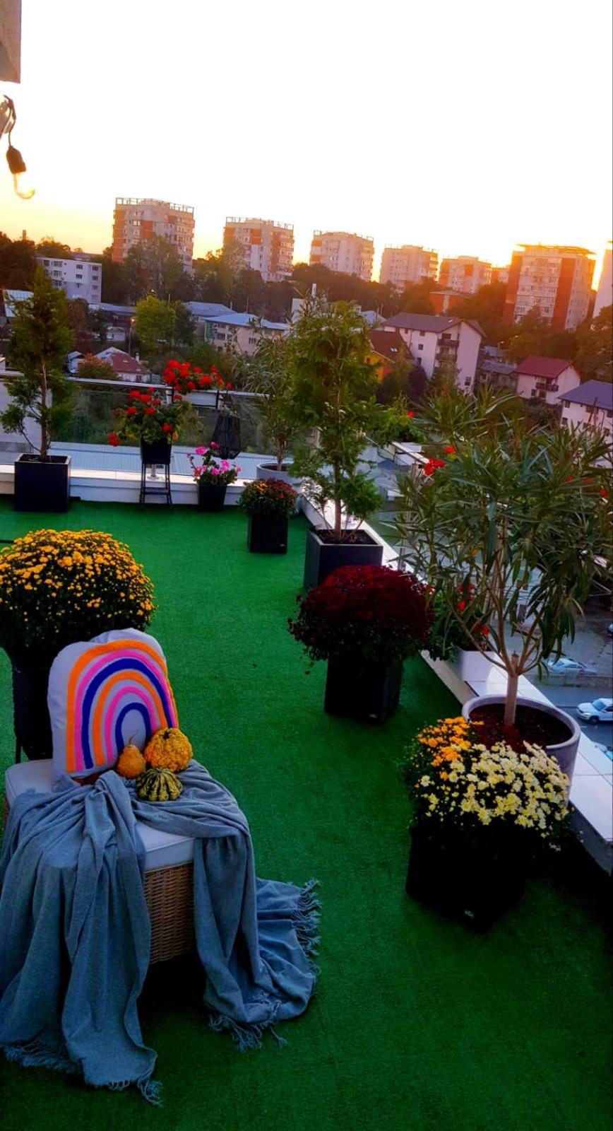 Apartmán Penthouse Aeroport Iasi Exteriér fotografie