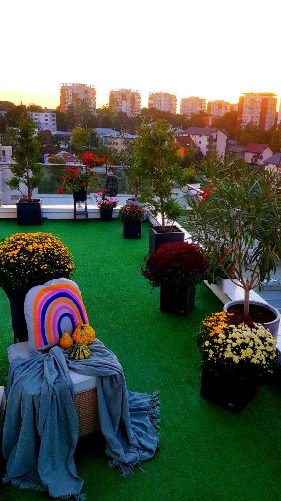 Apartmán Penthouse Aeroport Iasi Exteriér fotografie